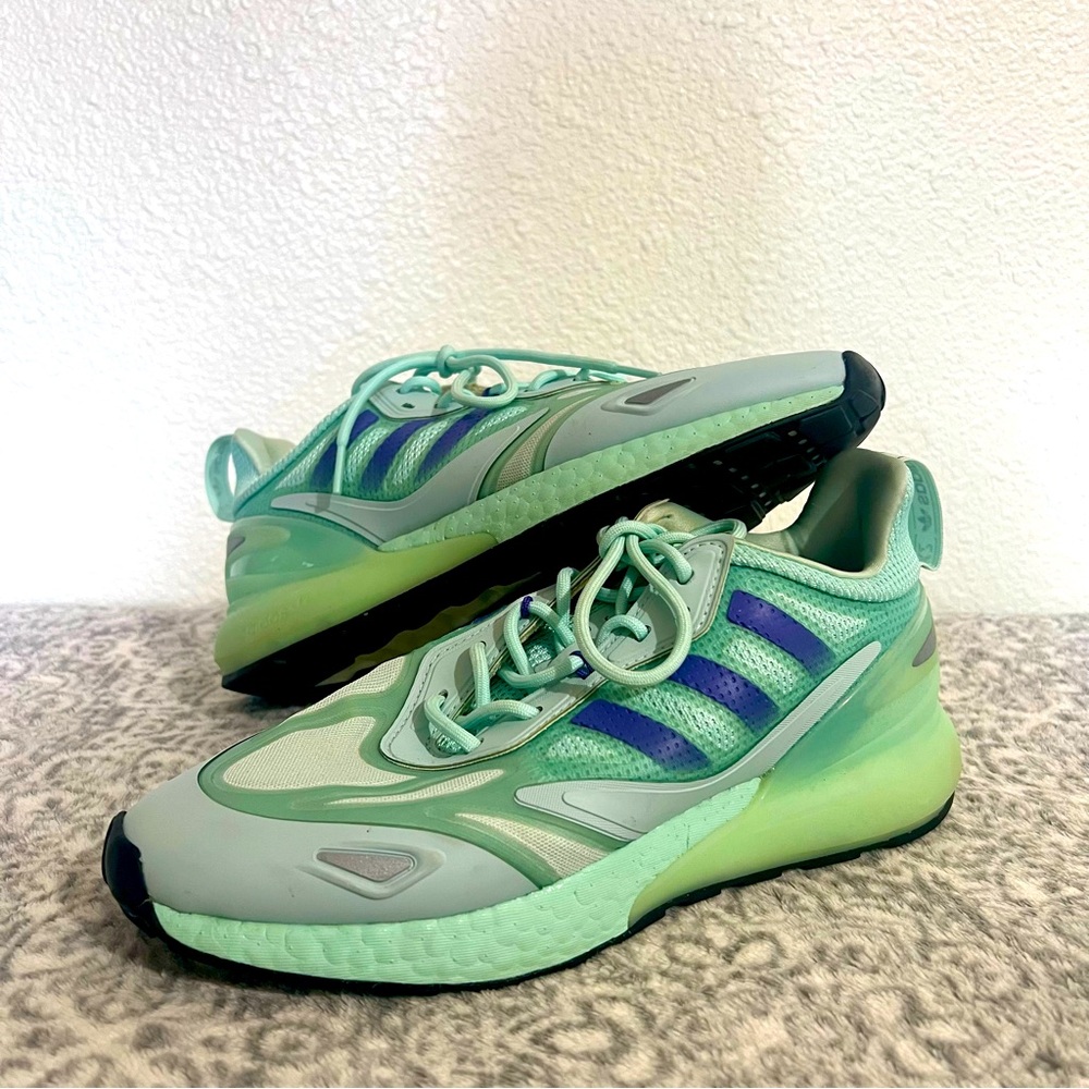 Adidas Women’s ZX 2K 2.0 Boost Mint Running Shoes